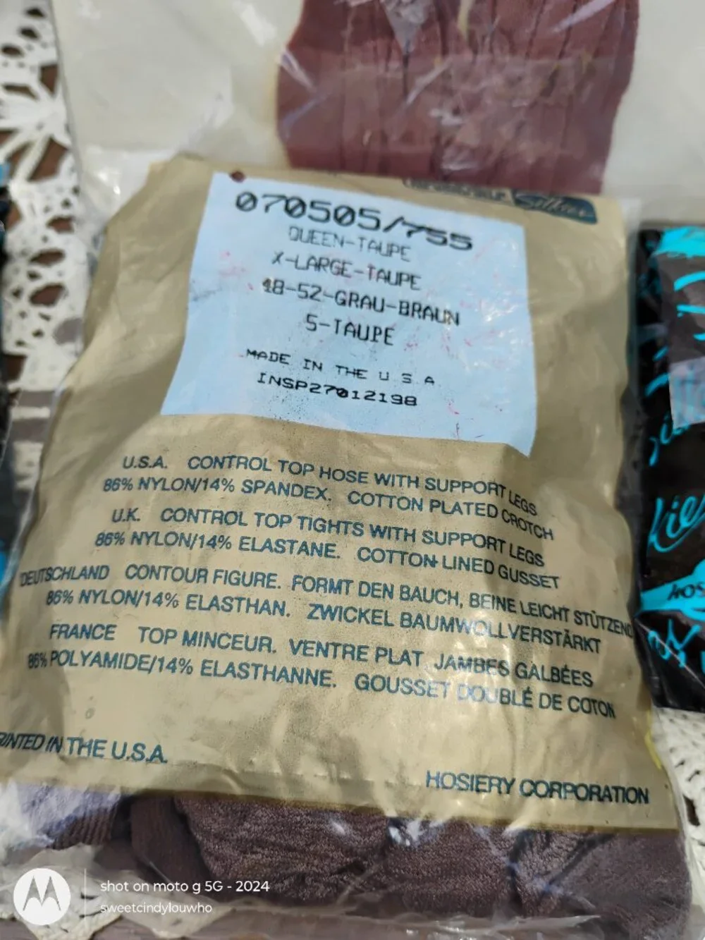 vintage Silkies pantyhose mixed lot 4 pair New Unused orig packages 1970s -90s